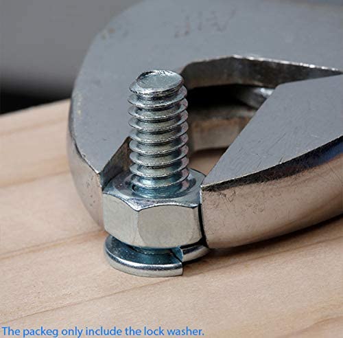 thumbnail image 2 of M8 Stainless Steel Lock Washers 100 Pack - 304 18-8 Stainless By Persberg P120-243 2 of 14
